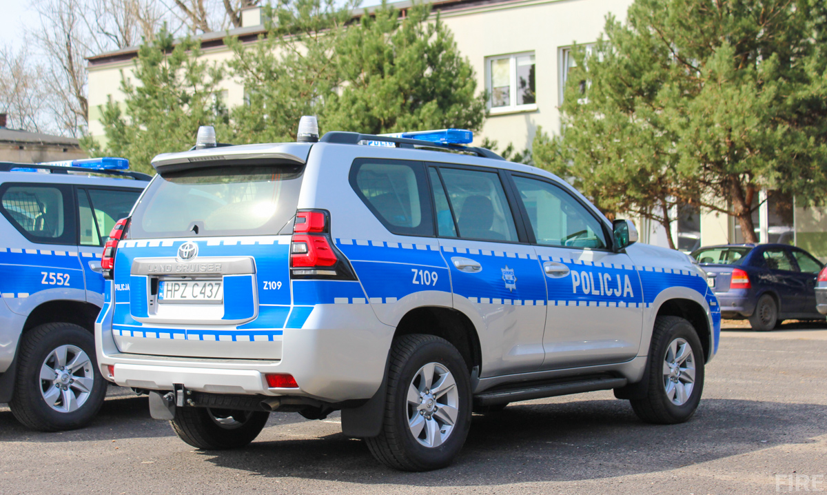 Z109 - Toyota Land Cruiser - Komenda Stołeczna Policji