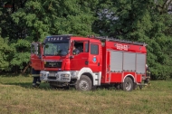 19.07.2017 - Pożar zboża - Gołkowice