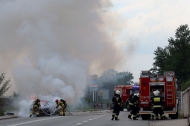 25.06.2020 – Pożar samochodu – Katowice